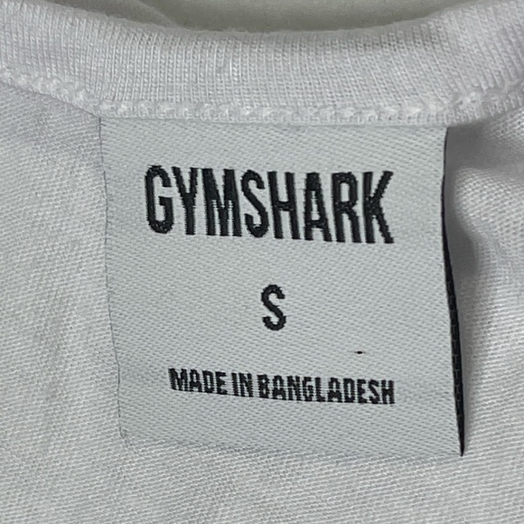 Gymshark Training Oversized Vest Size Small White Dry Moisture Wicking - Picture 4 of 11
